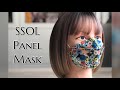 SSOL Panel Mask (KF94-inspired) - An improved version of the 3D mask.