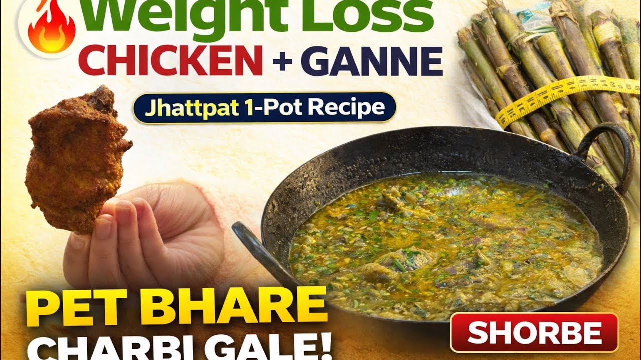 Quick 1pot shorbe wala chicken & especially weight loss chicken recipe2 