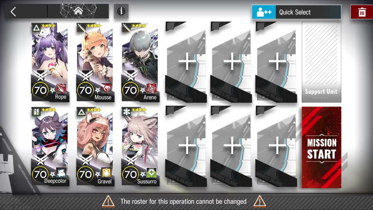 H8-2 - 4 Stars Only - 6 Operators