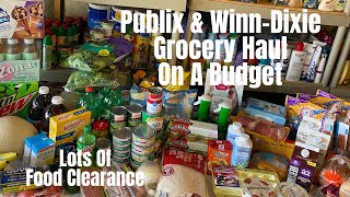 Publix Couponing & Winn-Dixie Couponing This Week/ Lots Of Clearance #groceryhaul  #prepper #publix