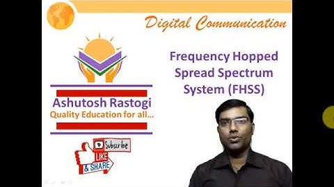 Frequency Hopped Spread Spectrum System FHSS