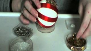 Up Up & Away - Sequin Christmas Bauble / Ornament / Decoration