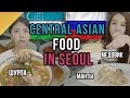 Koreans try UZBEK food & RUSSIAN dessert!! [Pt.1]