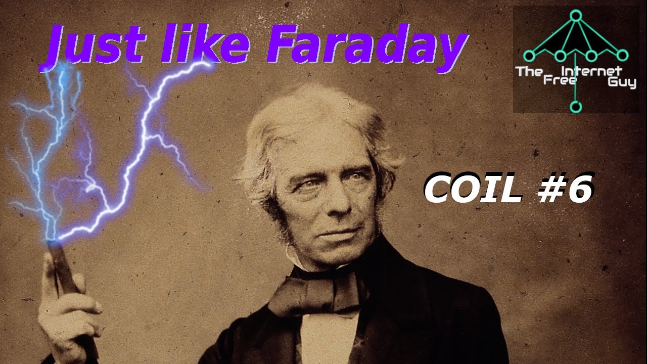 Coil nr 6 with 153 windings - experiment with a 20 x 20 mm, 6 mm think N42 magnet