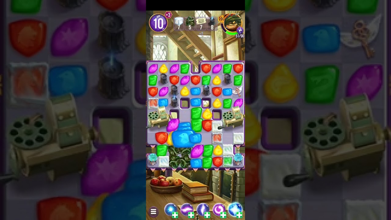 Harry Potter: Puzzles & Spells level 2407 no boosters