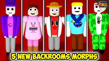 [UPDATE 87] 🧍How to get ALL 5 NEW BACKROOMS MORPHS | Roblox