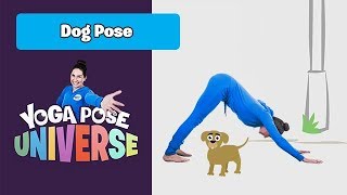 dog pose yoga pose universe