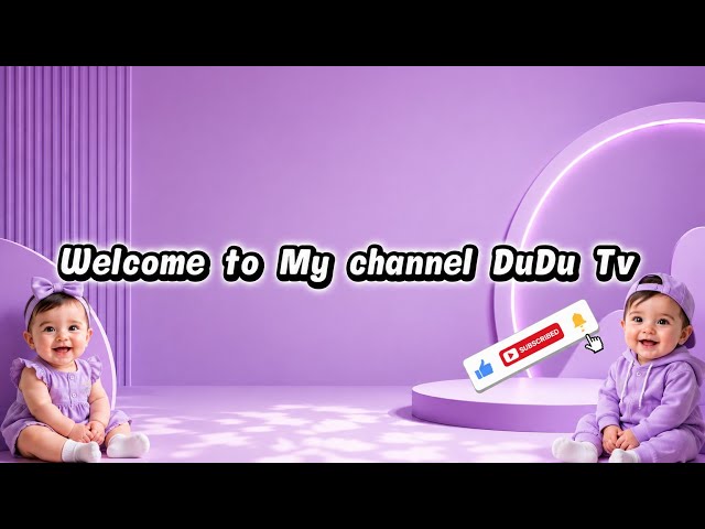 Welcome to My Channel | DuDu TV Official | Kids & Baby Entertainment