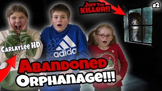 JEFF the KILLER  @Carlaylee HD  ESCAPE the ABANDONED ORPHANAGE ! Part 2