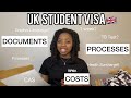 🇬🇧 UK STUDENT VISA Application | All Documents| All Costs | CAS, Finances, English, IHS, TB Test ...