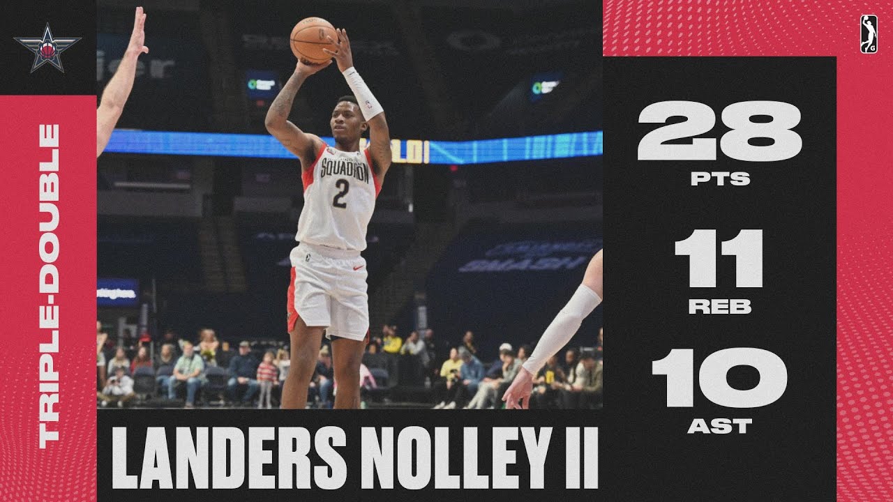 Landers Nolley ll Records His 2nd Triple-Double Of The Season In ...