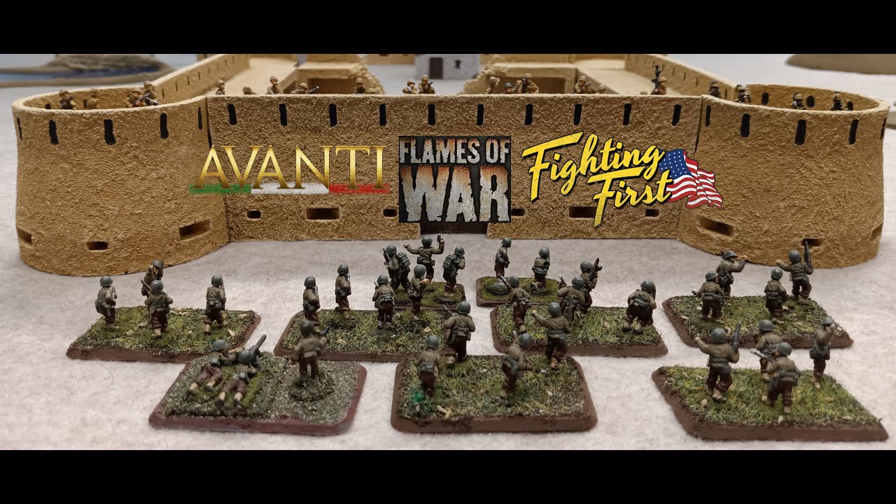 Flames of War-Mid War US V Italy (non-dynamic)