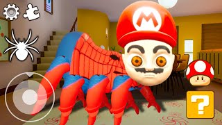 Baby Mario but as SPIDER? Daily life and Funny Baby in Yellow Moments