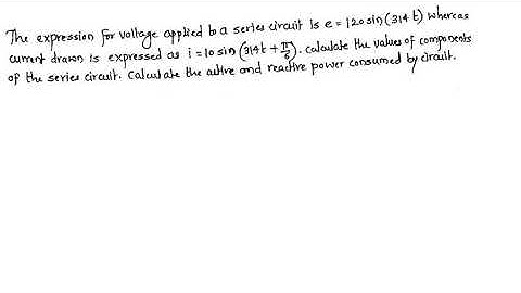 BEE Unit 3 Numerical on Series RC Circuit 2