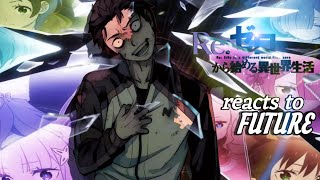 Re:zero reacts to Natsuki Subaru & The Future | Roswaal Mansion's girls react | Gacha react