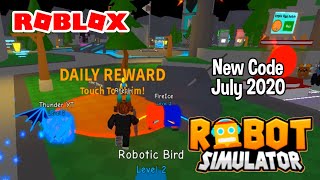 Roblox Robot Simulator New Code July 2020 Youtube - all working codes in roblox robot simulator youtube