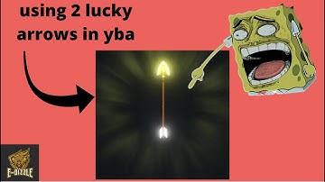 using 2 lucky arrows in YBA 😱 (FROM LUCKY ARROW CODE)