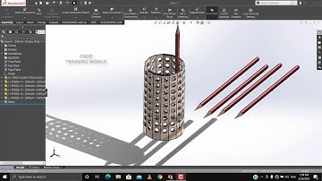 HONEY SHAPE PENCIL BOX IN SOLIDWORKS