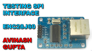 ENC28J60 Interface with STM32 - Testing SPI Interface