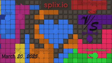 Splix.io | Playing Splix on March 20, 2025 Compilation
