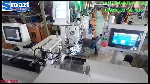 Máy may thông minh - máy nối thun tự động đầu đơn full chức năng