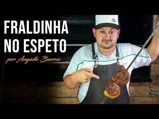 Como Fazer Espetinho de Carne com Fraldinha - Tv Churrasco 