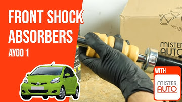 How to replace the front shock absorbers Aygo mk1 ➿