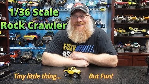 Micro Rock Crawler Review- 1/36 scale truck from #banggood