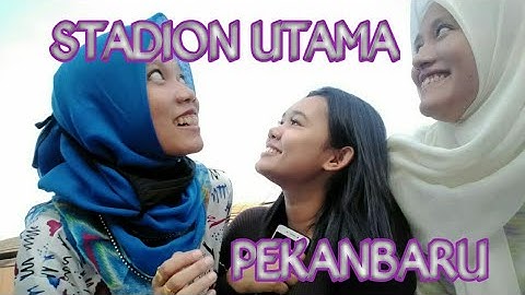 jogging with sista di stadion utama pekanbaru @anitaofficialll