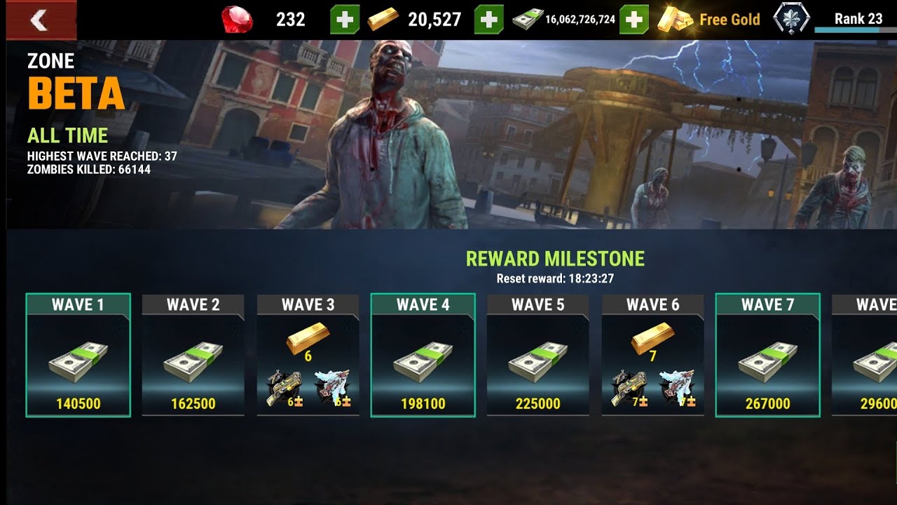 Dead Target Zombie - Zombie River [Beta mode] Legendary weapon GMP🎬🎬🎬|Jamesgameplay