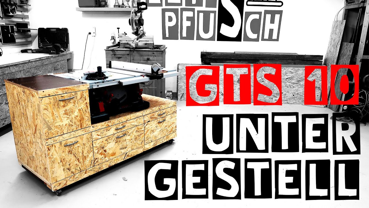 Bosch Gts 10 Xc Unterschrank Gutschein Verlosung Diy Let S Pfusch Youtube