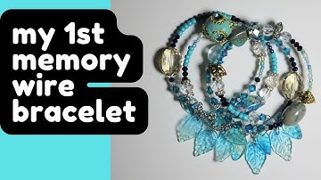 ⭐️5 Tips For Making a Memory Wire Bracelet⭐️beaded bracelet tutorial
