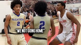 Sharife Cooper GETS TESTED in OT Elite 8 Playoff Matchup vs HOSTILE CROWD! #1 PG REFUSES TO LOSE