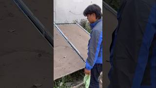 This guy's solar panels got dirty। #shorts
