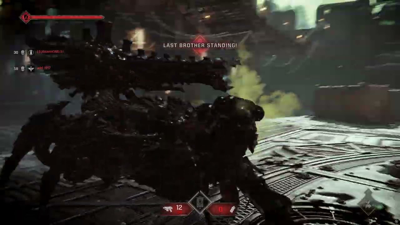 Warhammer 40000  SPACE MARINE 2 - Last Brother Standing Moment with Deathwatch Black Templars