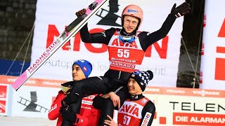 Dawid Kubacki - Wszystkie miejsca na podium w Pucharze Świata!