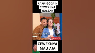 Raffi godain Nindy ceweknya Nassa #raffiahmad #ransentertainment #shorts