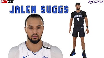 Jalen Suggs Face Creation in NBA 2K25