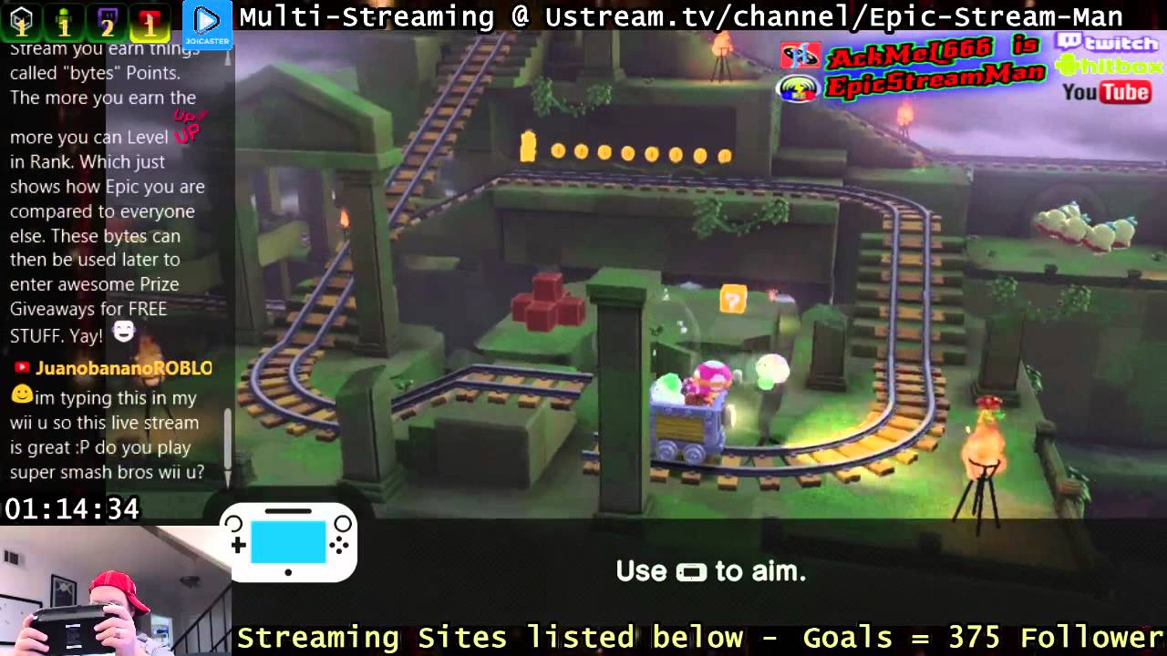 Captain Toad TT - Episode 3.9 Mine Cart Ruins Rumble pc remote