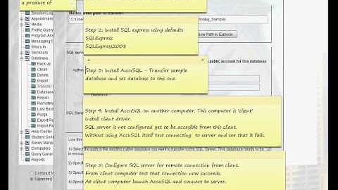 AccuSQL Installation Part 2 of 4 - Installing AccuSQL