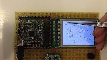 PIC18 + TFT Screen - TouchScreen Drawing