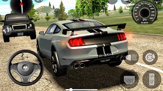 New Indian Cars Mustang Gt Sports Car Driving In Village Gadi Wala Game Car Game Android Gameplay