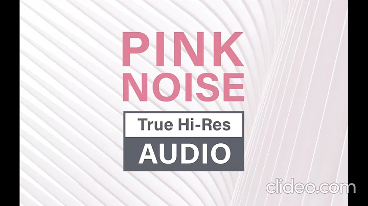 Hi-Res pink noise (64 bits 192 kHz) (with free original audio download link)
