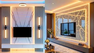 Modern TV Wall Unit Design Idea 2025-2026