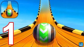 Sky Rolling Balls - Gameplay Walkthrough Part 1 Levels 1-15 (iOS,Android Gameplay) screenshot 5