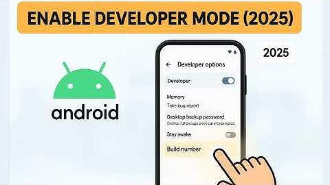 How to Enable Developer Mode on Android Phone 2025!