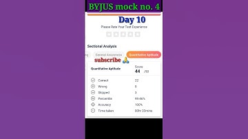 DAY 10 | SSC CGL TIER 1 MOCK| CHSL TIER 2| My mock scorecard| #ssc #chsl #ssc_cgl #SSC #CGL #CHSL