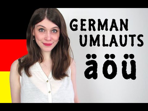 Video: Vai trema ir umlauts?