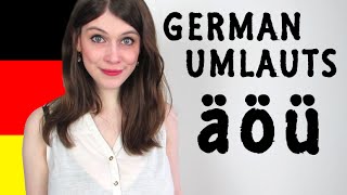 GERMAN UMLAUTS for Dummies - How To Pronounce Ä, Ö, Ü screenshot 1