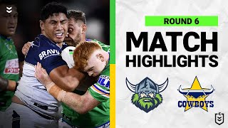 Canberra Raiders v North Queensland Cowboys Match Highlights Round 6 2022 NRL